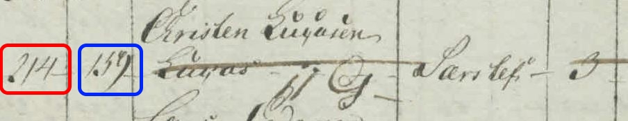 Lucas in the Roll for 1797